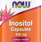 Now Foods Inositol 500 mg, Superior Myo Inositol Form, for Healthy Membrane Function, Cellular Health